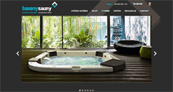 Desktop Screenshot of basen-sauna.pl